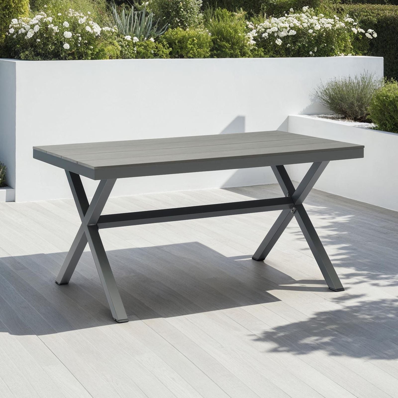 IDIMEX Gartentisch WINDY, Outdoor Tisch 150x90cm günstig online kaufen
