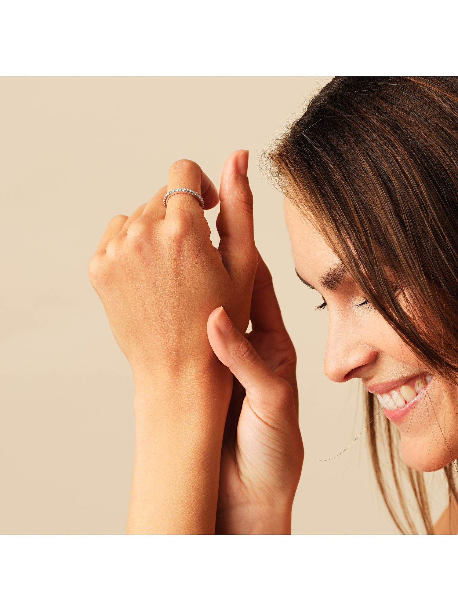 CHRIST Silberring CHRIST Damen-Ring 925er Silber, recycelt Zirkonia, Zirkon günstig online kaufen