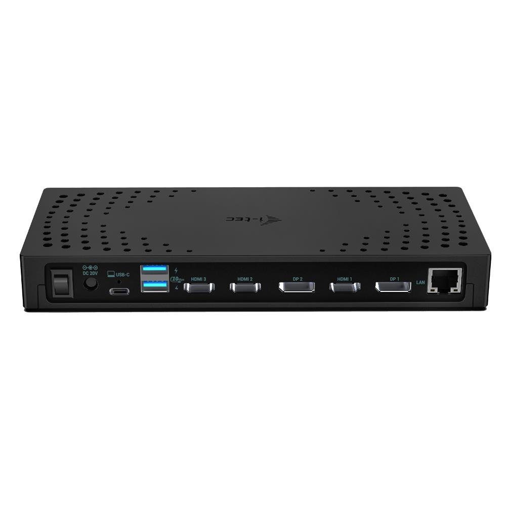 I-TEC Laptop-Dockingstation USB 3.0 USB-C Thunderbolt 3x 4K Gen 2, + Power Delivery 100W