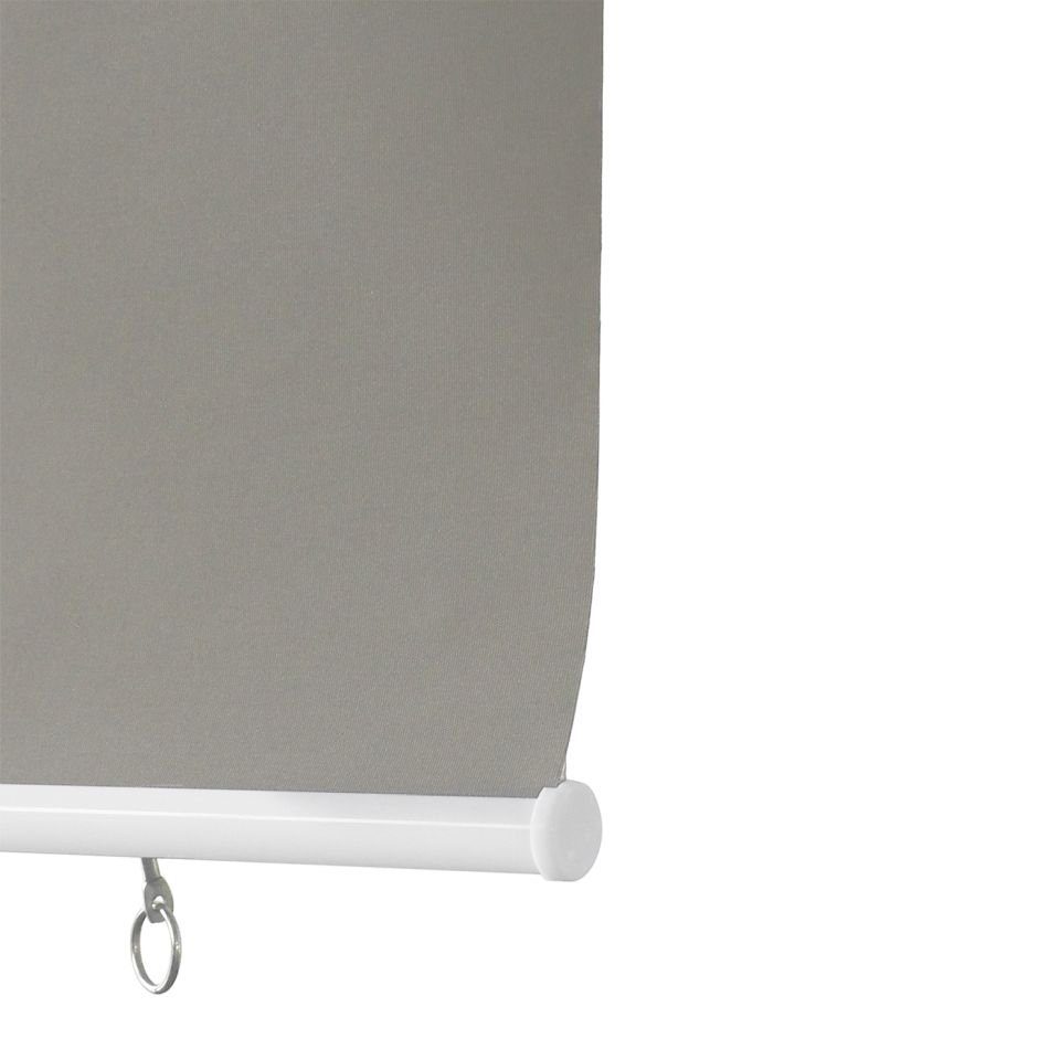 ventanara Seitenmarkise Außenrollo Senkrechtmarkise 100% blickdicht Sichtschutz Beschattung