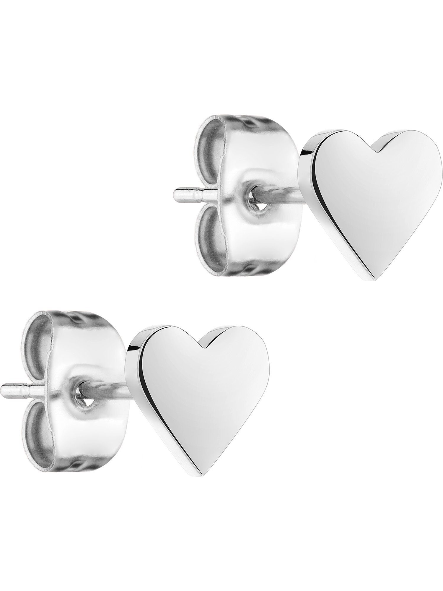 Tamaris Paar Ohrstecker Tamaris Damen-Ohrstecker Edelstahl Herz günstig online kaufen