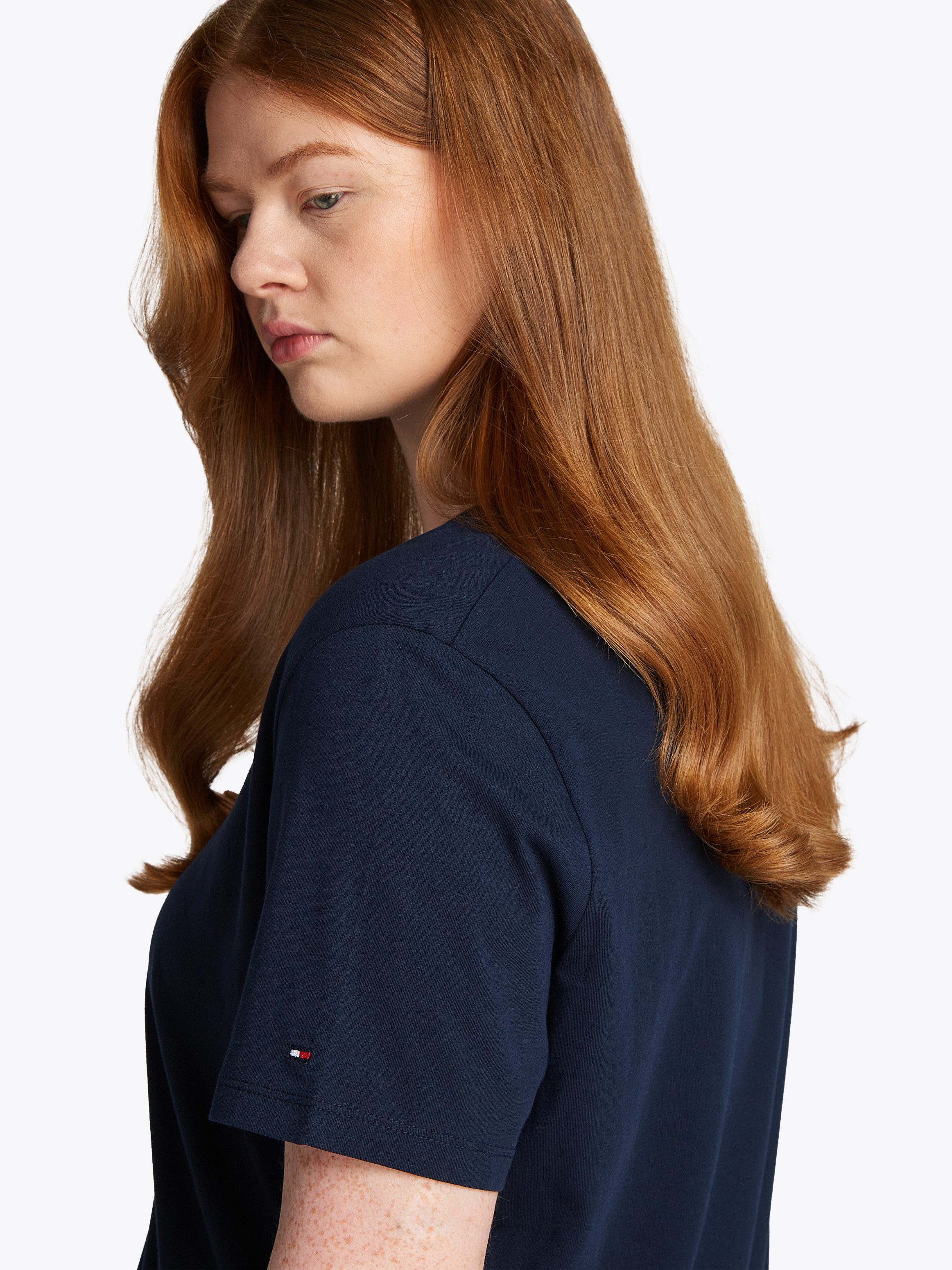 Tommy Hilfiger Curve Rundhalsshirt CRV REG günstig online kaufen