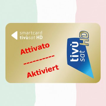 DIGIQuest TiVuSat HD Gold Karte + WeCAM SmartCam/ SmarCam (Karte aktiviert) CI-Modul