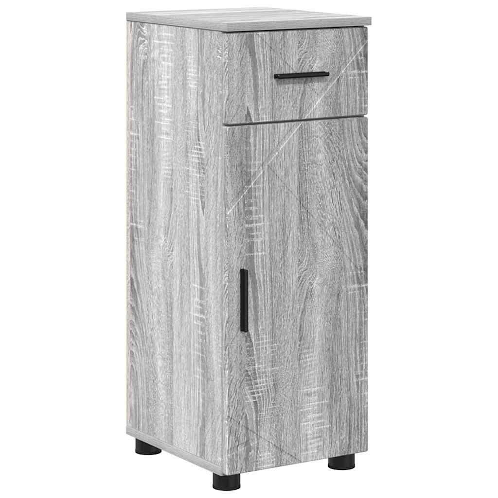 vidaXL Badezimmerspiegelschrank Badezimmer Schrank Grau Sonoma günstig online kaufen