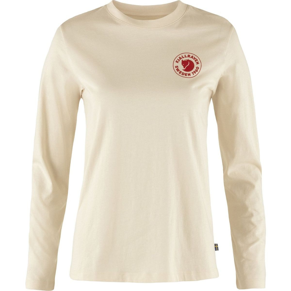 Fjällräven Kurzarmshirt 1960 Logo T-shirt LS W Langärmliges T-Shirt aus weicher Bio-Baumwolle mit klassischem