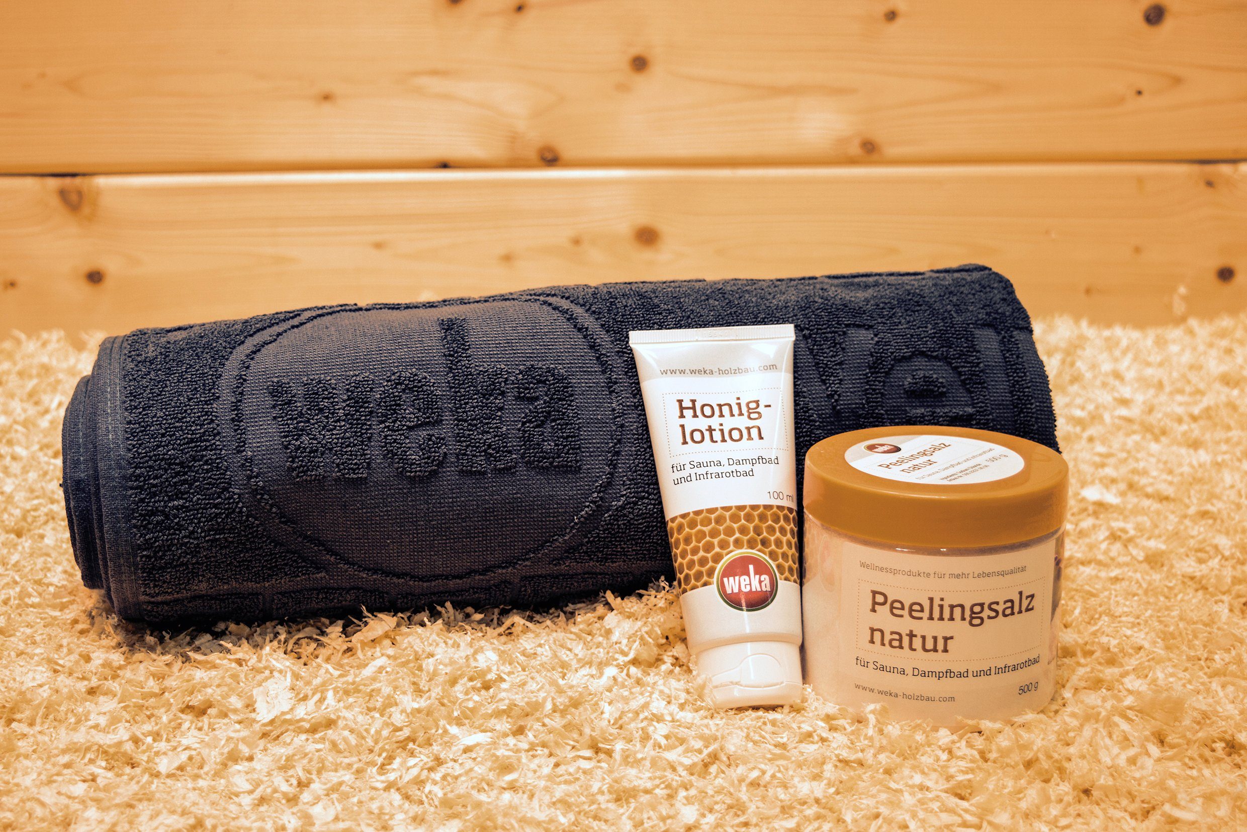 VERWÖHN 3-tlg., Sauna-Wellness-Set weka DICH, Pflege-Geschenkset