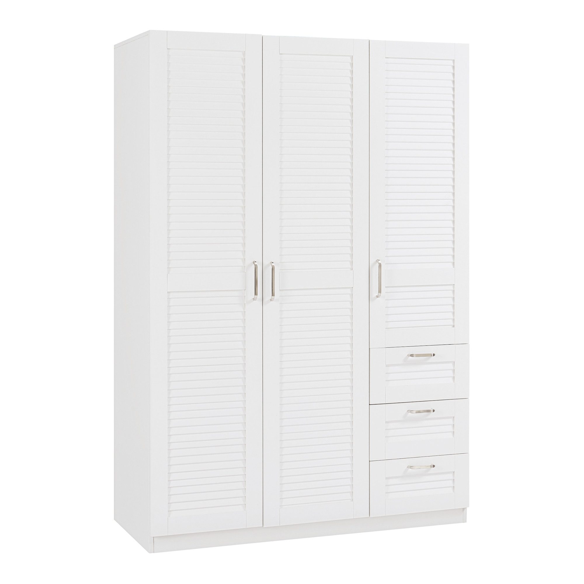 en.casa Kleiderschrank »Finning« 1 Stange, 4 günstig online kaufen
