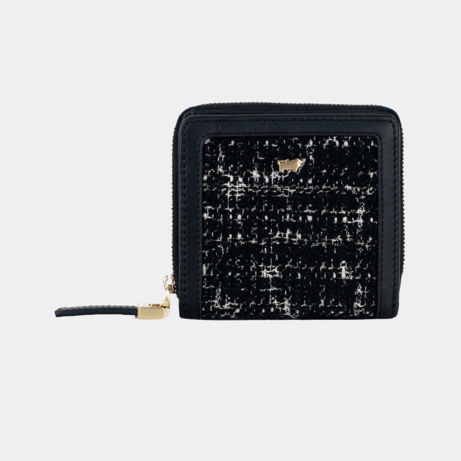 Braun Büffel Mini Geldbörse PAULINE RV-Geldbörse 6 Kartenfächer schwarz schwarz
