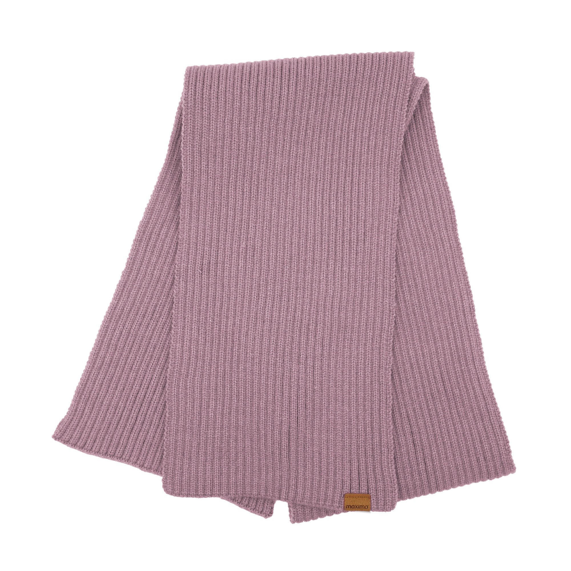MAXIMO Schal, (1-St), aus Strick, mit casual Stil