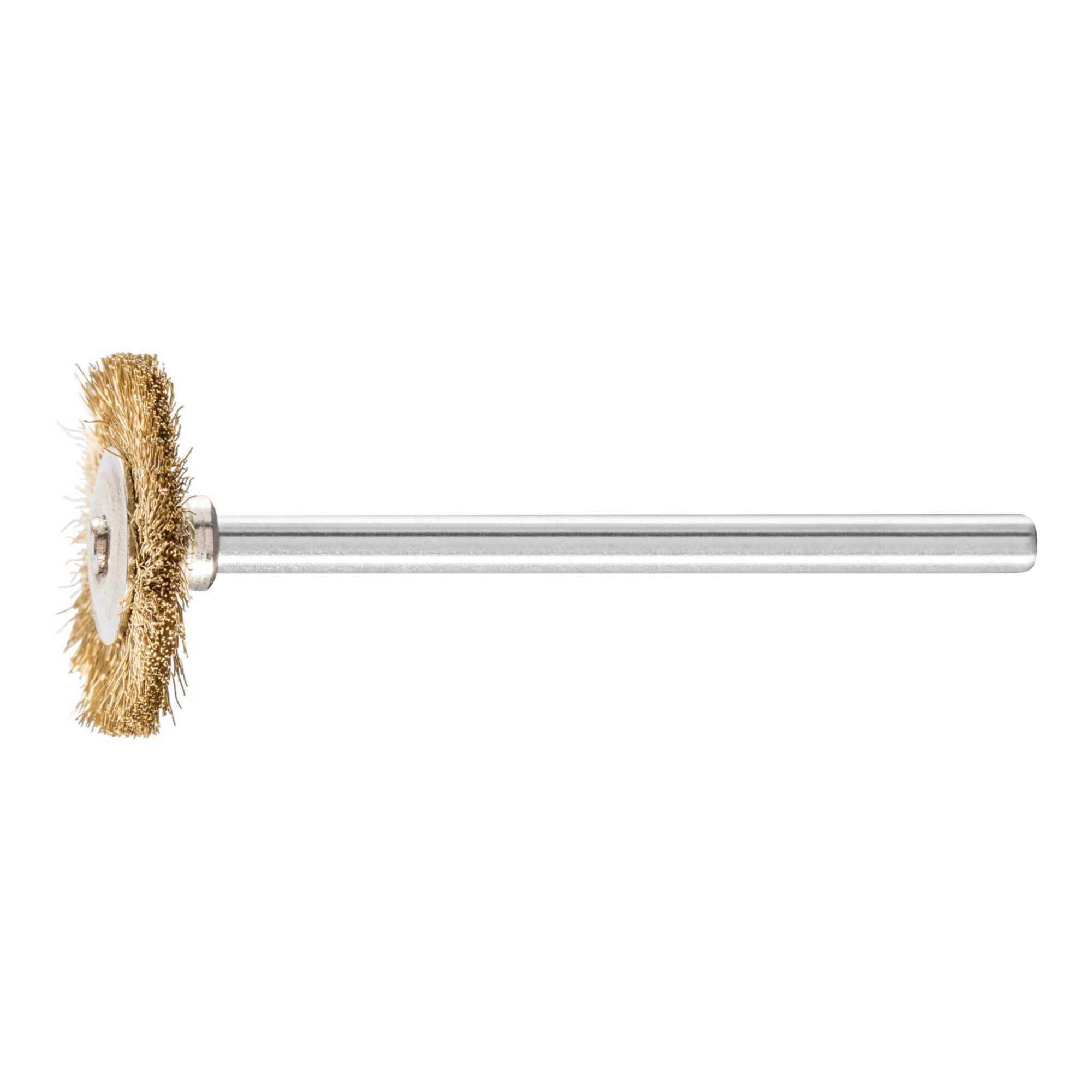 Pferd Rundbürste PFERD TOOLS Miniatur- Rundbürste RBU Ø19x2 mm Schaft-Ø3 mm Messing-Dra