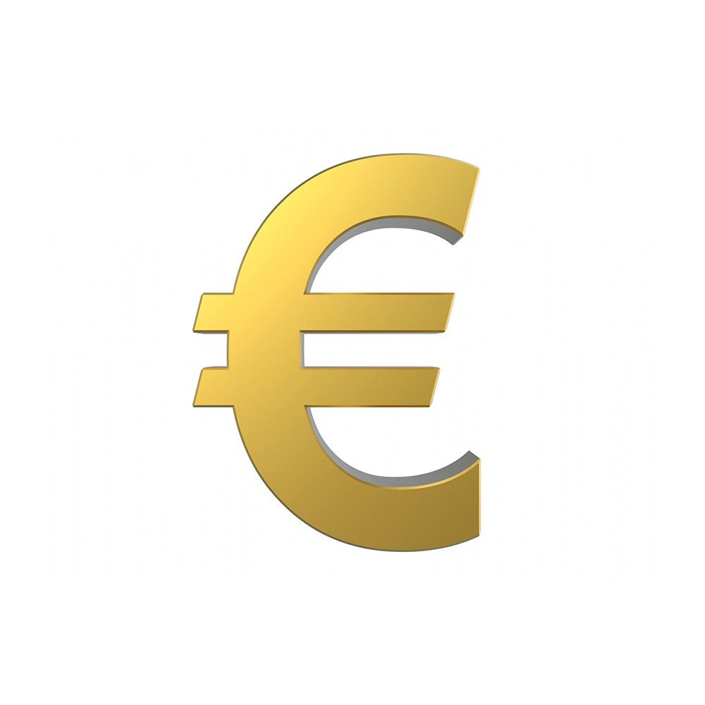hegibaer Anstecknadel Euro Europa Eurozone Geld EZB € Metall Button Pin Anstecker 0243 (1-tlg), Edel und Exklusiv