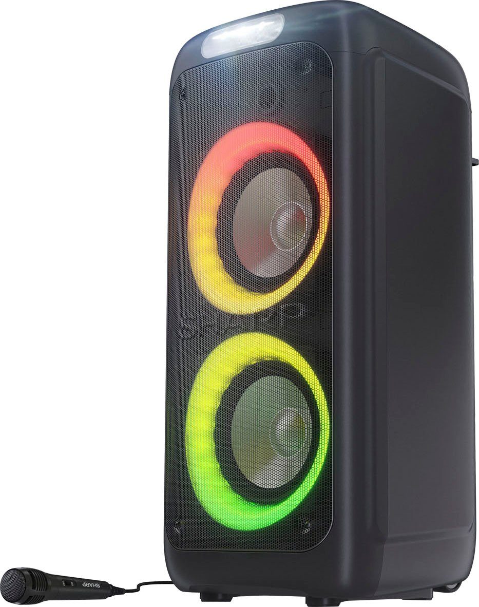 Sharp PS-949 Party-Lautsprecher Stereo (A2DP Bluetooth, Bluetooth, AVRCP Bluetooth, 200 W)