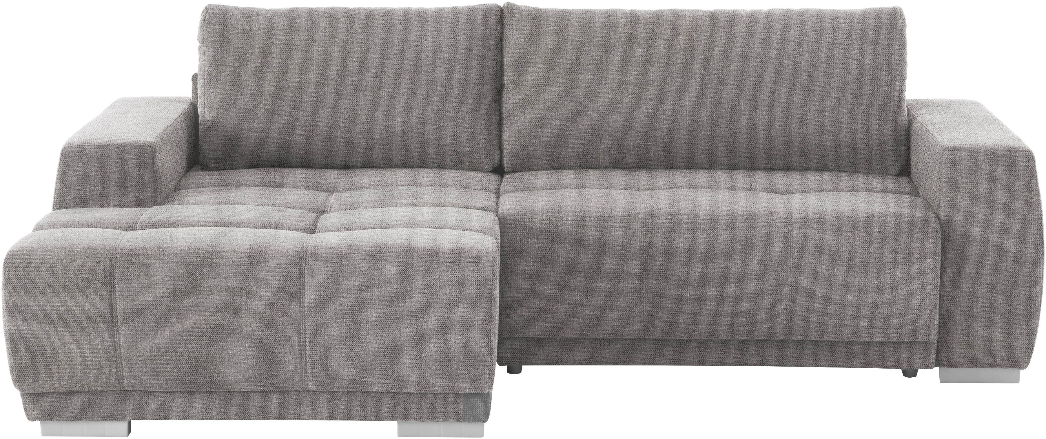 INOSIGN Ecksofa "Bolero L-Form", wahlweise mit Bettfunktion & Bettkasten günstig online kaufen