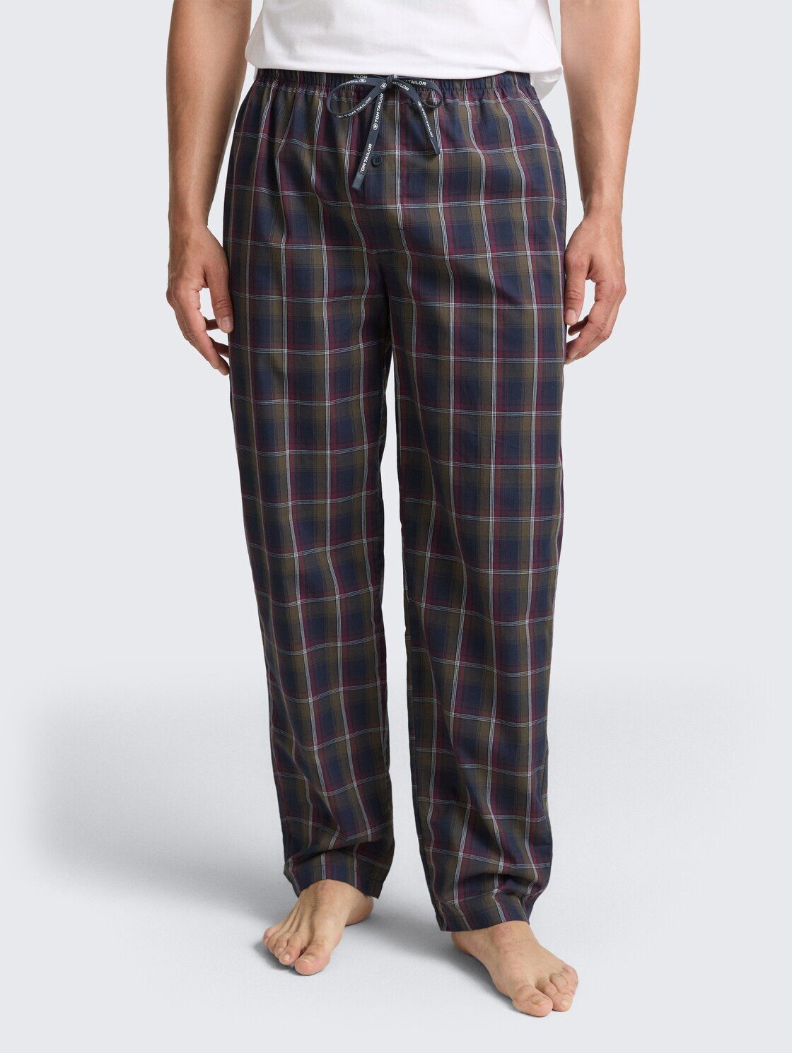 TOM TAILOR Pyjama Pyjama-Hose mit Karomuster günstig online kaufen