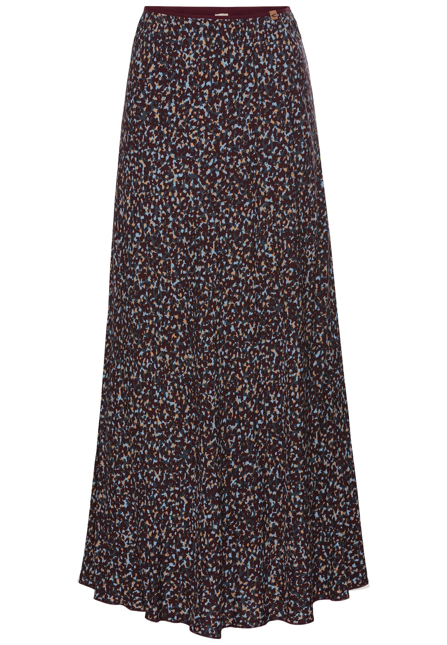 camel active Maxirock mit Allover-Print