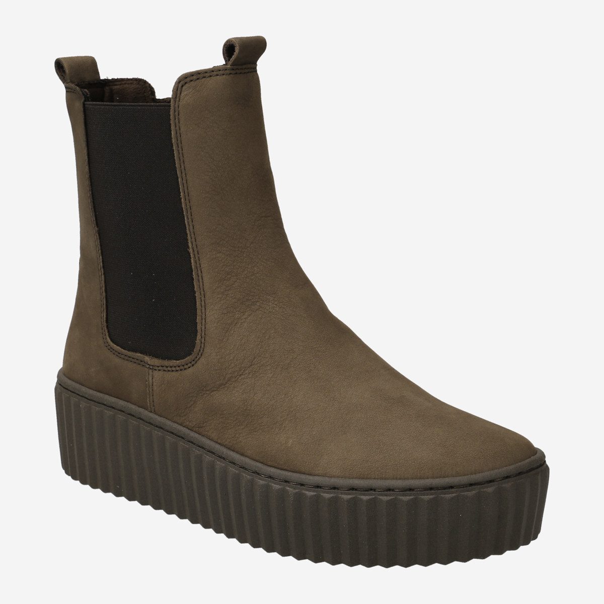 Gabor Gabor 33.712.11, Stiefeletten, Chelsea Boots, Grau, Damen Stiefelette