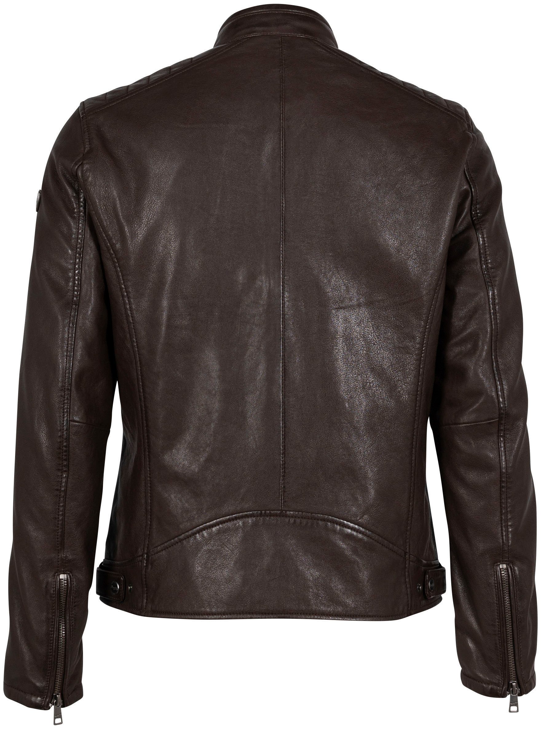 Mauritius Lederjacke GMBrody LASV mit Reißverschluss, Reißverschlusstaschen günstig online kaufen