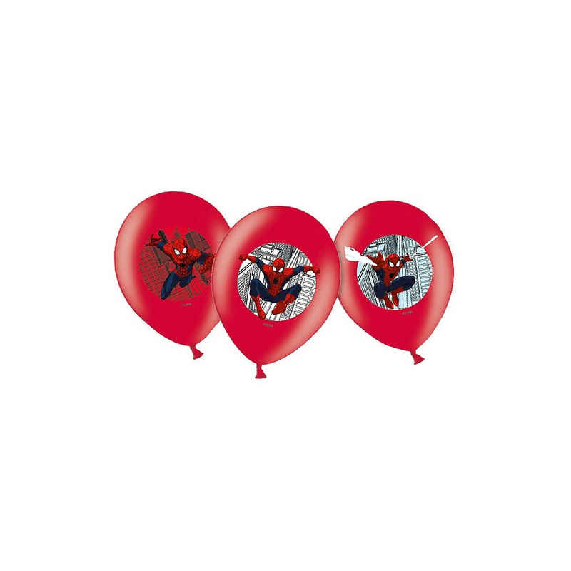 Amscan Luftballon »Luftballon Spider-Man, 6 Stück«