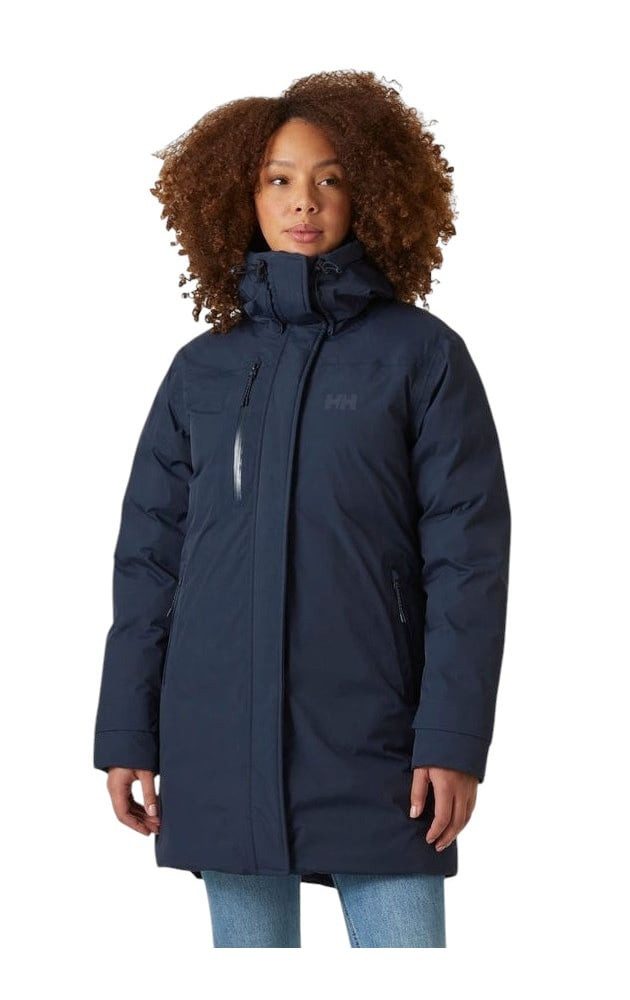 Helly Hansen Wintermantel Adore Tech Parka (wasserdicht, warm, High Loft Isolierung) navyblau