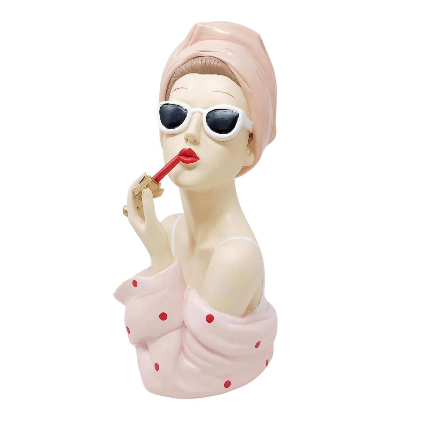 formano Dekofigur LADY, handbemalt, Mehrfarbig, Frau, H: 27cm