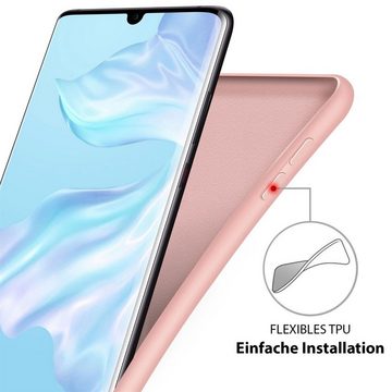 CoolGadget Handyhülle Silikon Colour Series Slim Case für Huawei P30 Lite 6,2 Zoll, Hülle weich Handy Cover für Huawei P30 Lite Schutzhülle