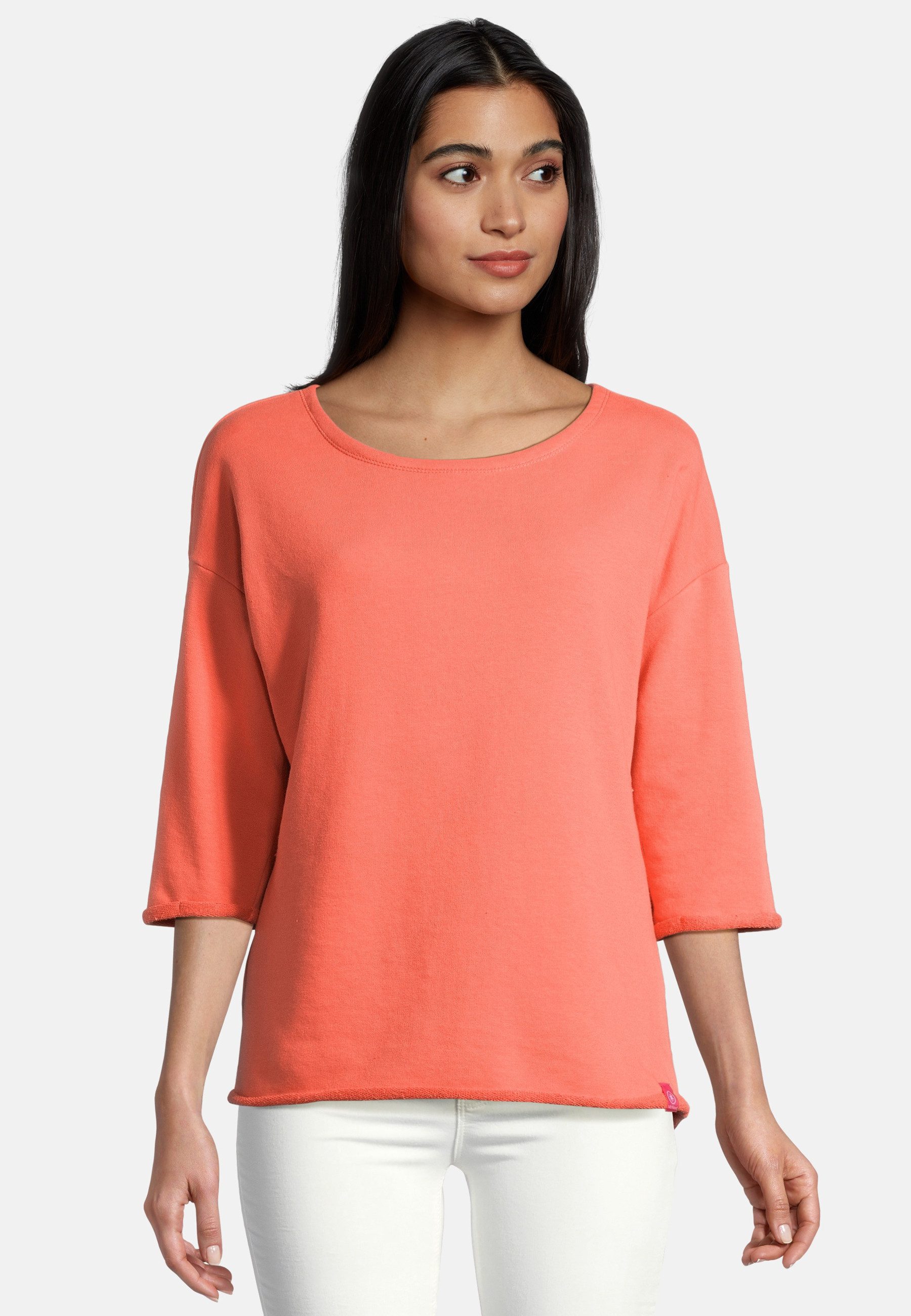 salzhaut Sweatshirt HEVEN Damen Tailliert salzhaut Pullover – bequemer Fit und nordisch klares Design