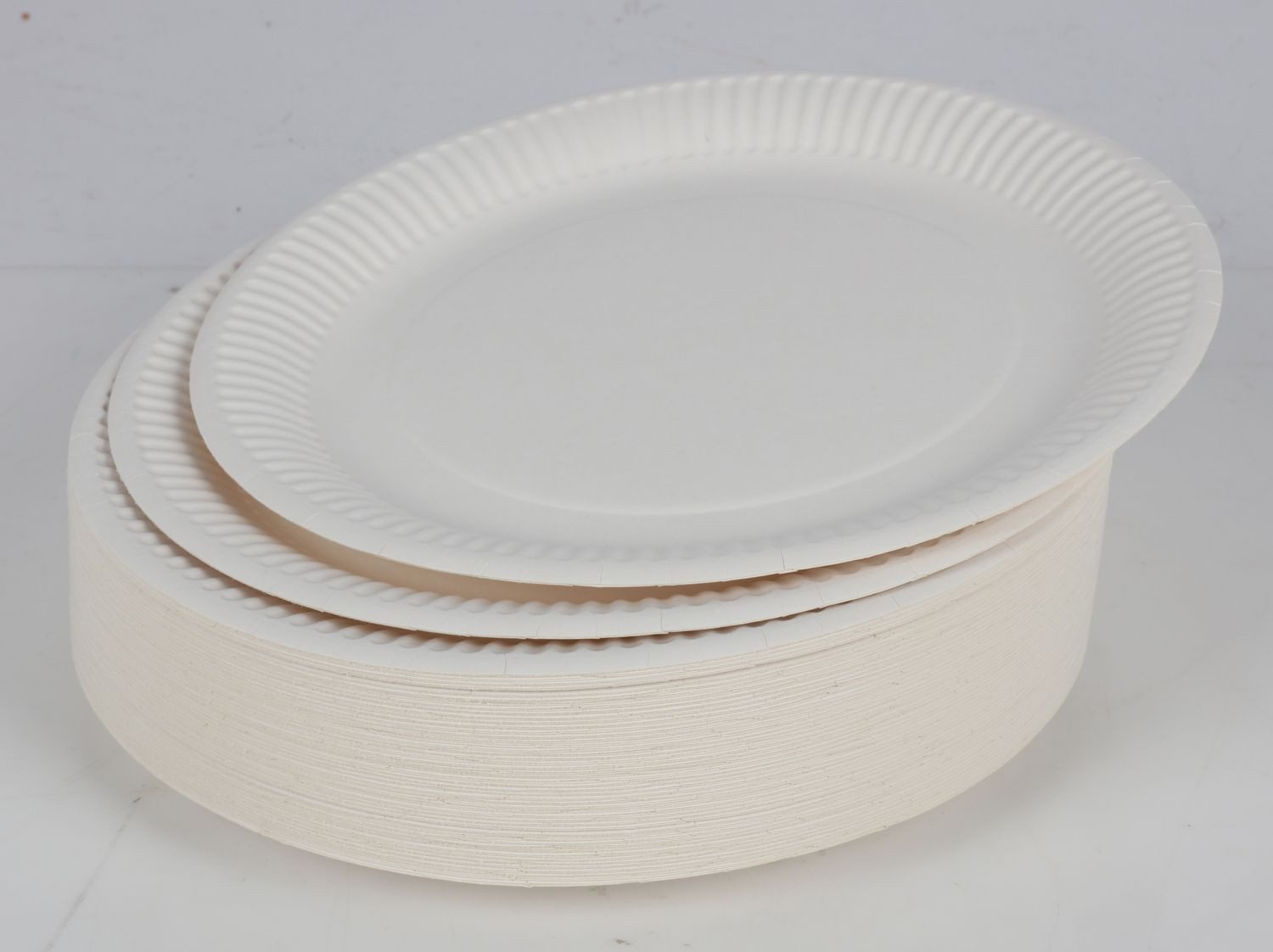 Teller Pappteller 100er Packung Weiß Einwegteller Einwegschalen Papier