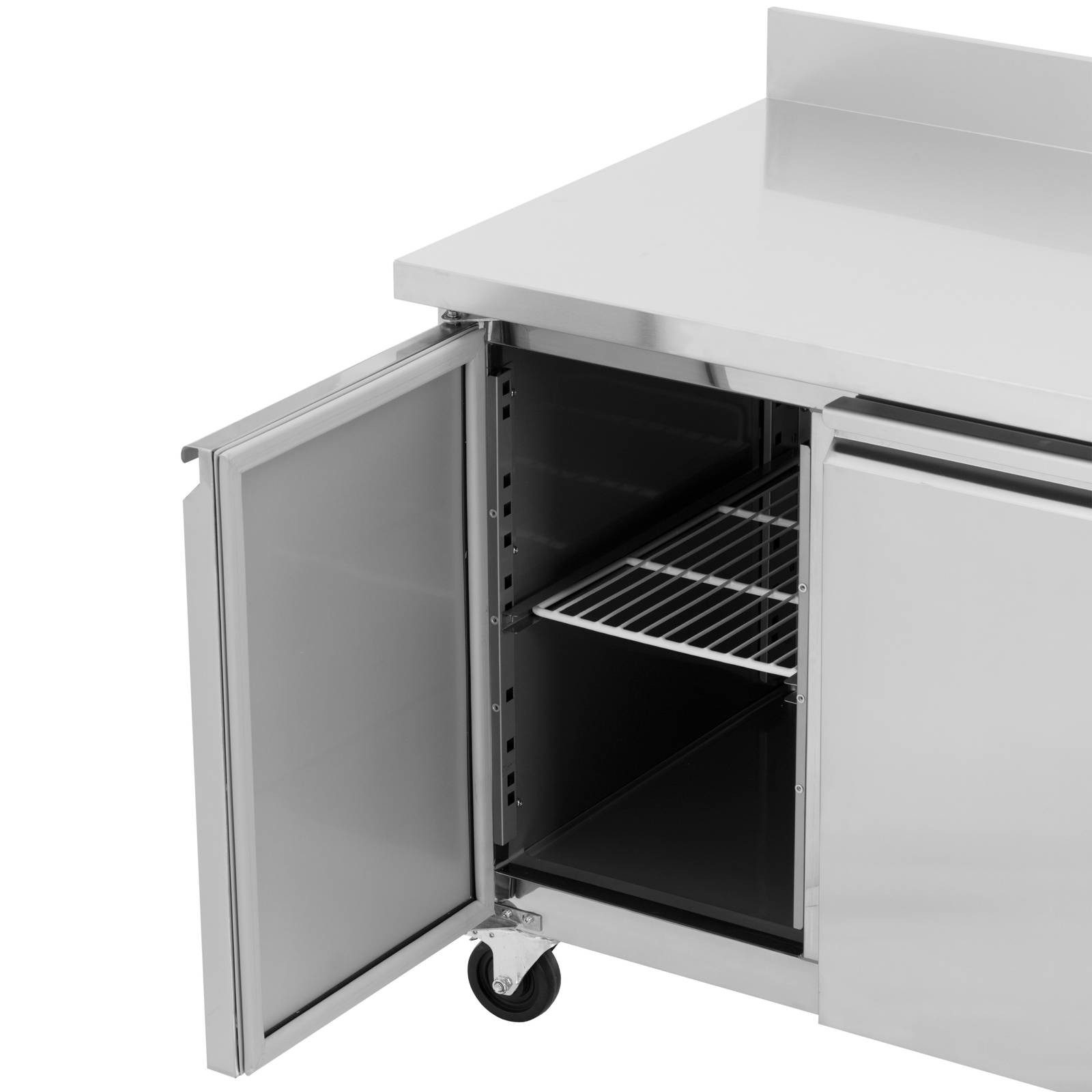 Royal Catering Kühlschrank RCRT-2D280RE, 95 cm hoch, 70 cm breit