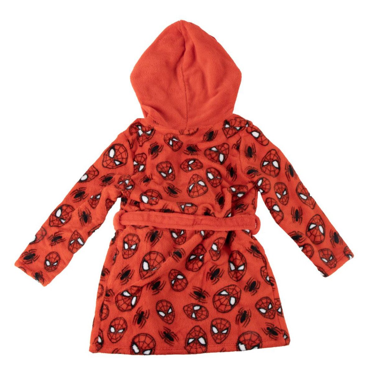 Cerda Kinderbademantel Spider-Man Kinder Hausmantel – Kuscheliger Bademantel aus Polyester, Polyester