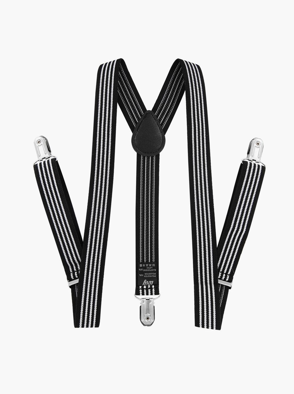 axy Hosenträger Kinder Jungen Hosenträger und Fliege set für Kinder 7-12 Jahren (2-St., 2er Set) Hosenträger mit farblich passender Fliege, verstellbar und elastisch