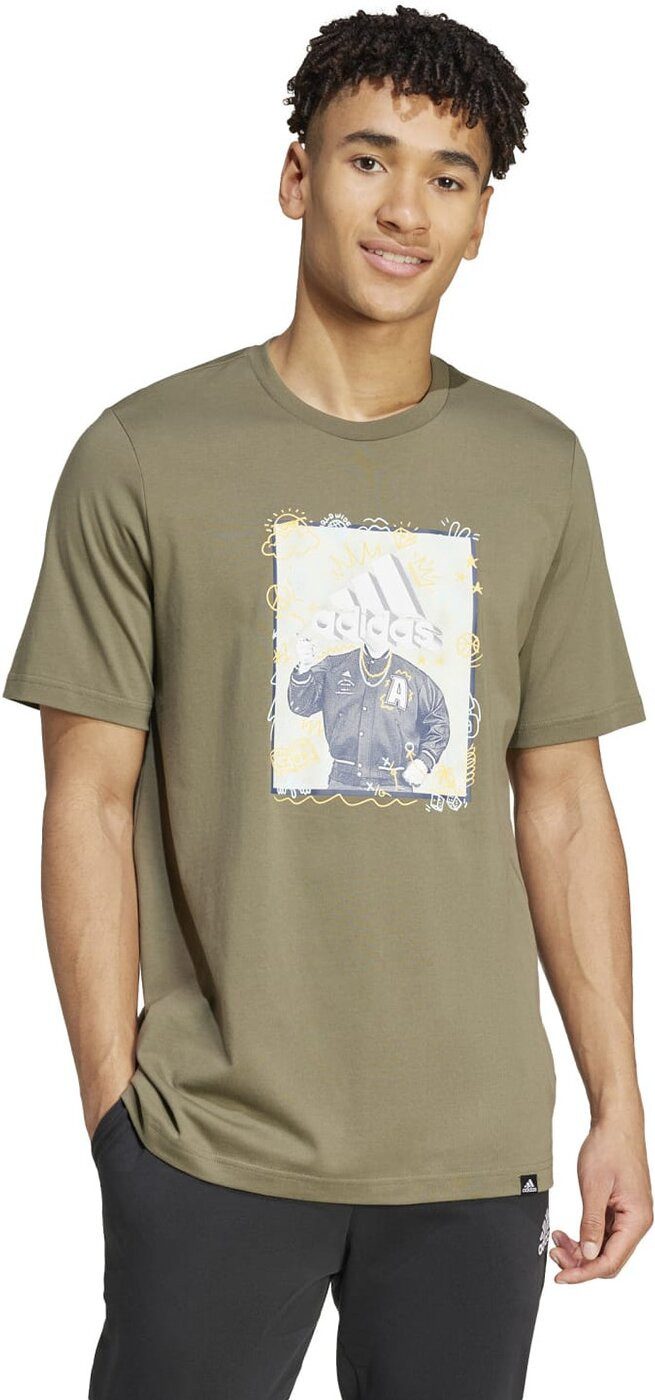 adidas Sportswear T-Shirt M DOODLE T OLISTR günstig online kaufen