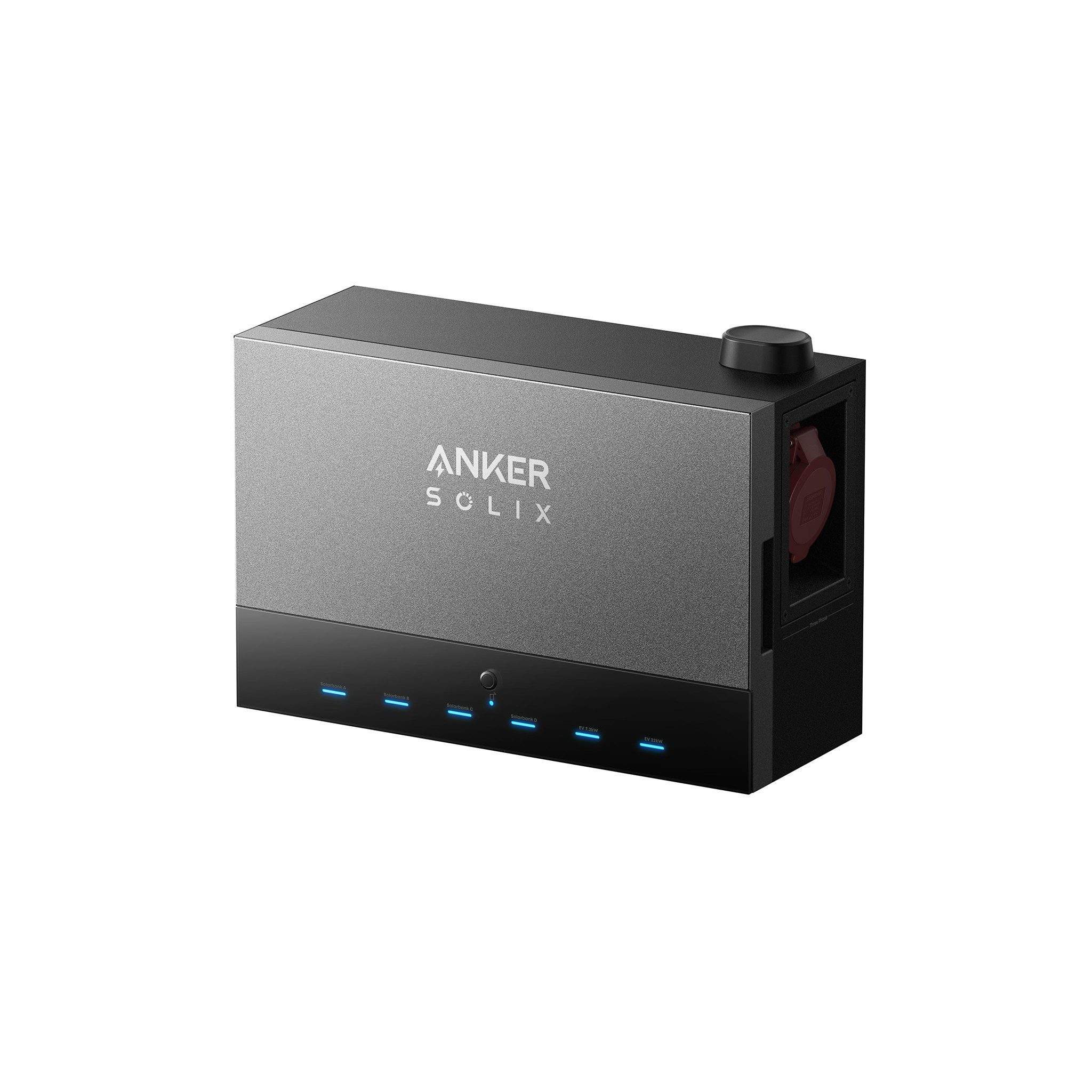 Anker Balkonkraftwerk Anker SOLIX Multisystem Power Dock, (Set, 1-St., 1Anker SOLIX Power Dock), 16 kW PV, 4,8 kW AC, modular, App-gesteuert