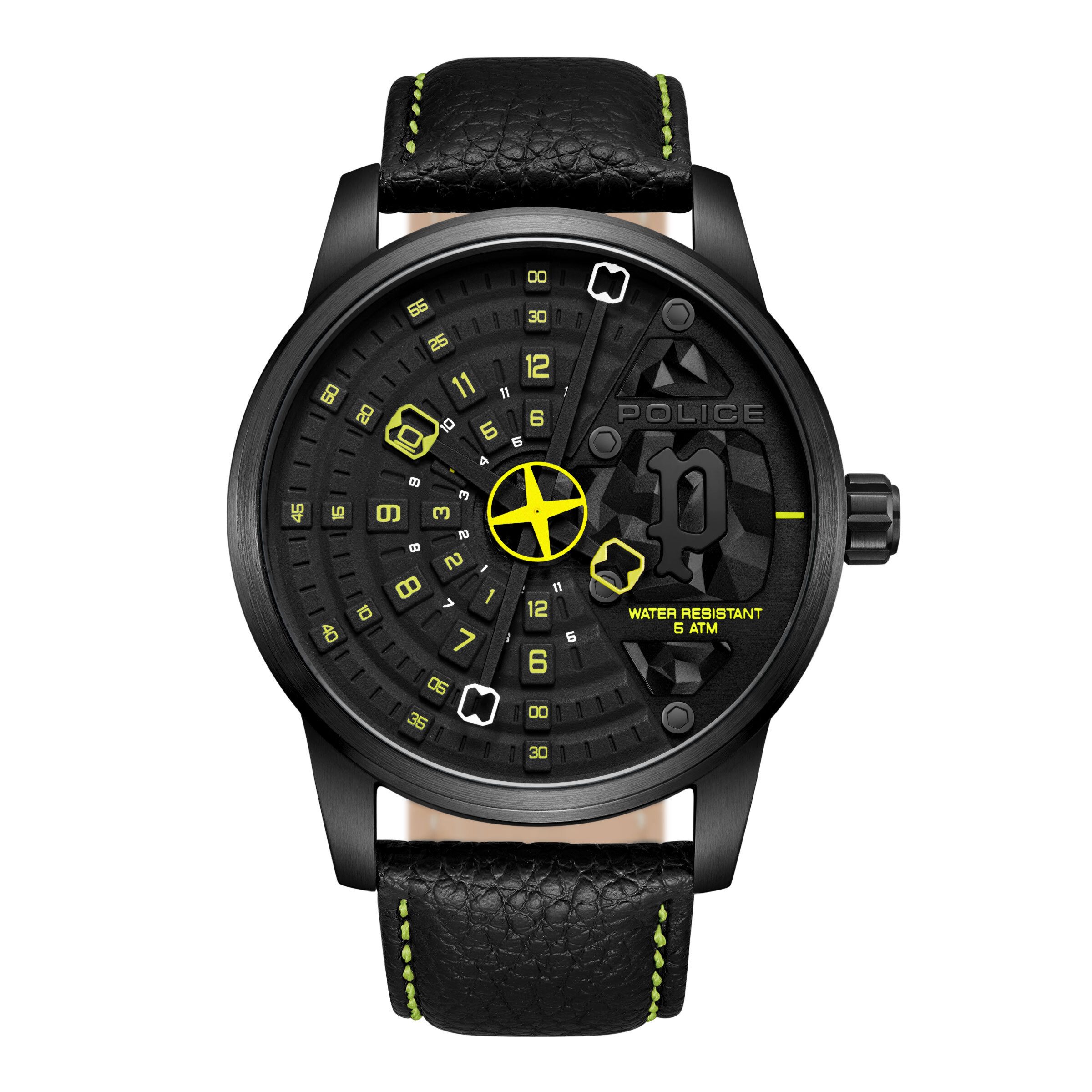 Police Quarzuhr Quarzuhr Herrenuhr 46 Quarz Herren