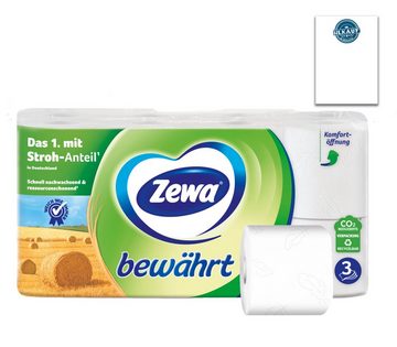ZEWA Toilettenpapier Ultra Soft Premium bewährt 48 Rollen verschiedene Sorten auswählbar (48-St)