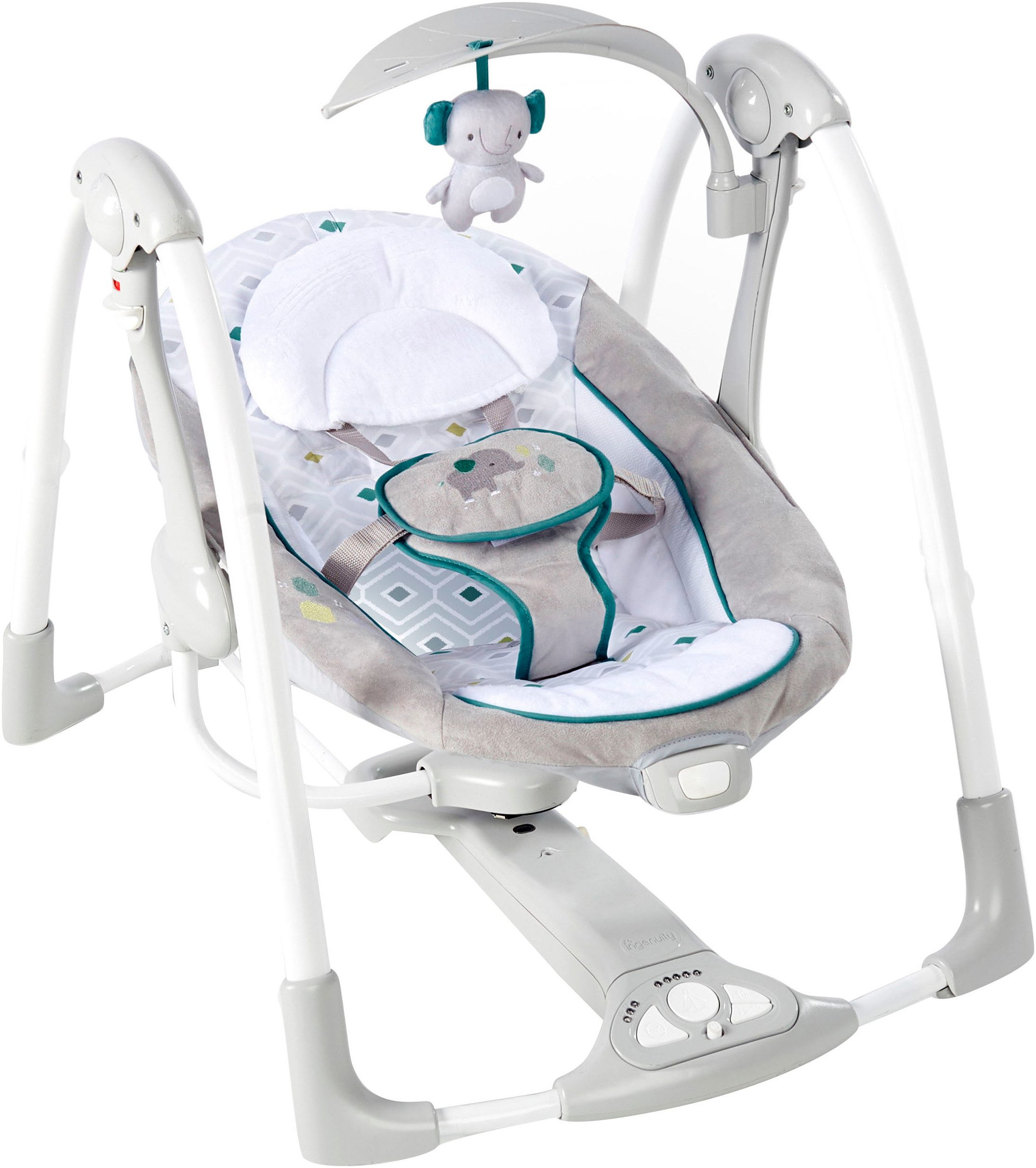 ingenuity Babyschaukel ConvertMe Swing-2-Seat Portable Swing - Nash, mit au günstig online kaufen