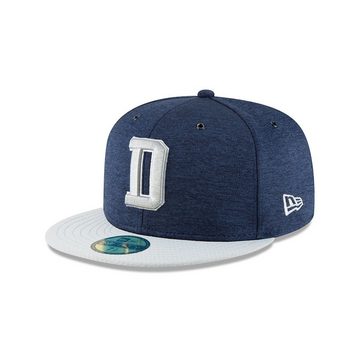 New Era Baseball Cap New Era NFL DALLAS COWBOYS Authentic 2018 Sideline 59FIFTY Home Cap