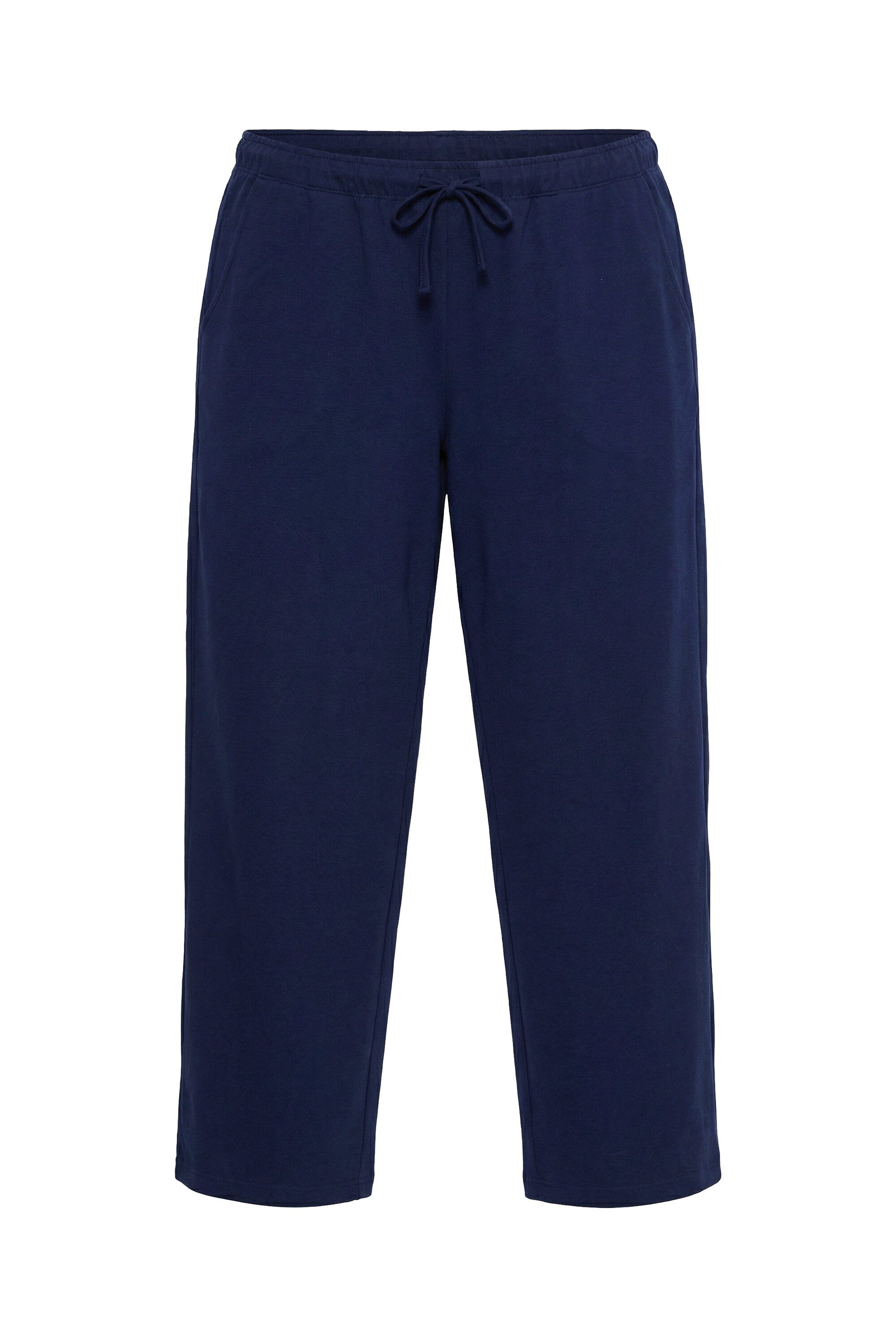 Ulla Popken Funktionshose Jerseyhose gerades Bein Taschen