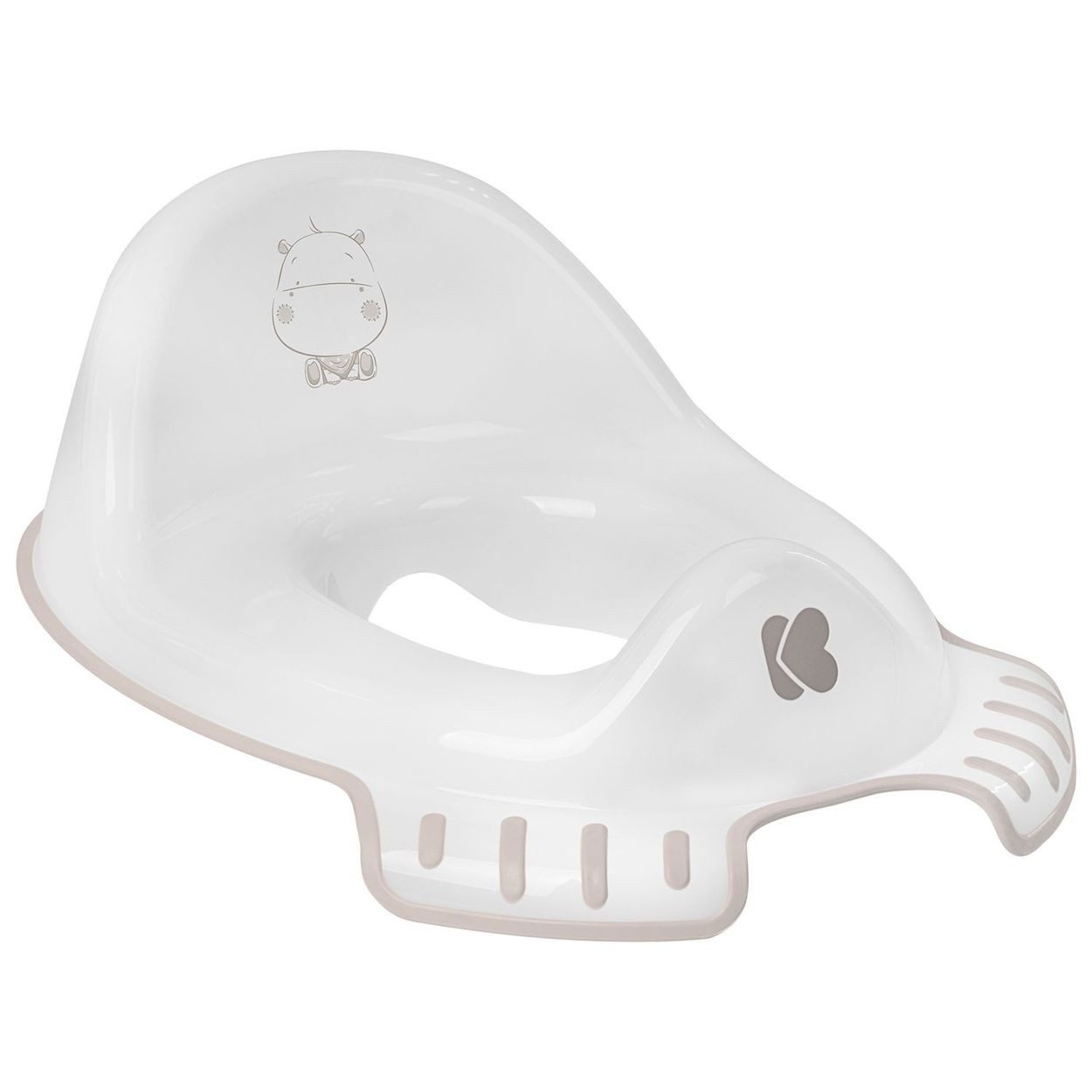 Kikkaboo Baby-Toilettensitz Hippo, 14 cm, Toilettensitz, anatomische Form, Spritzschutz