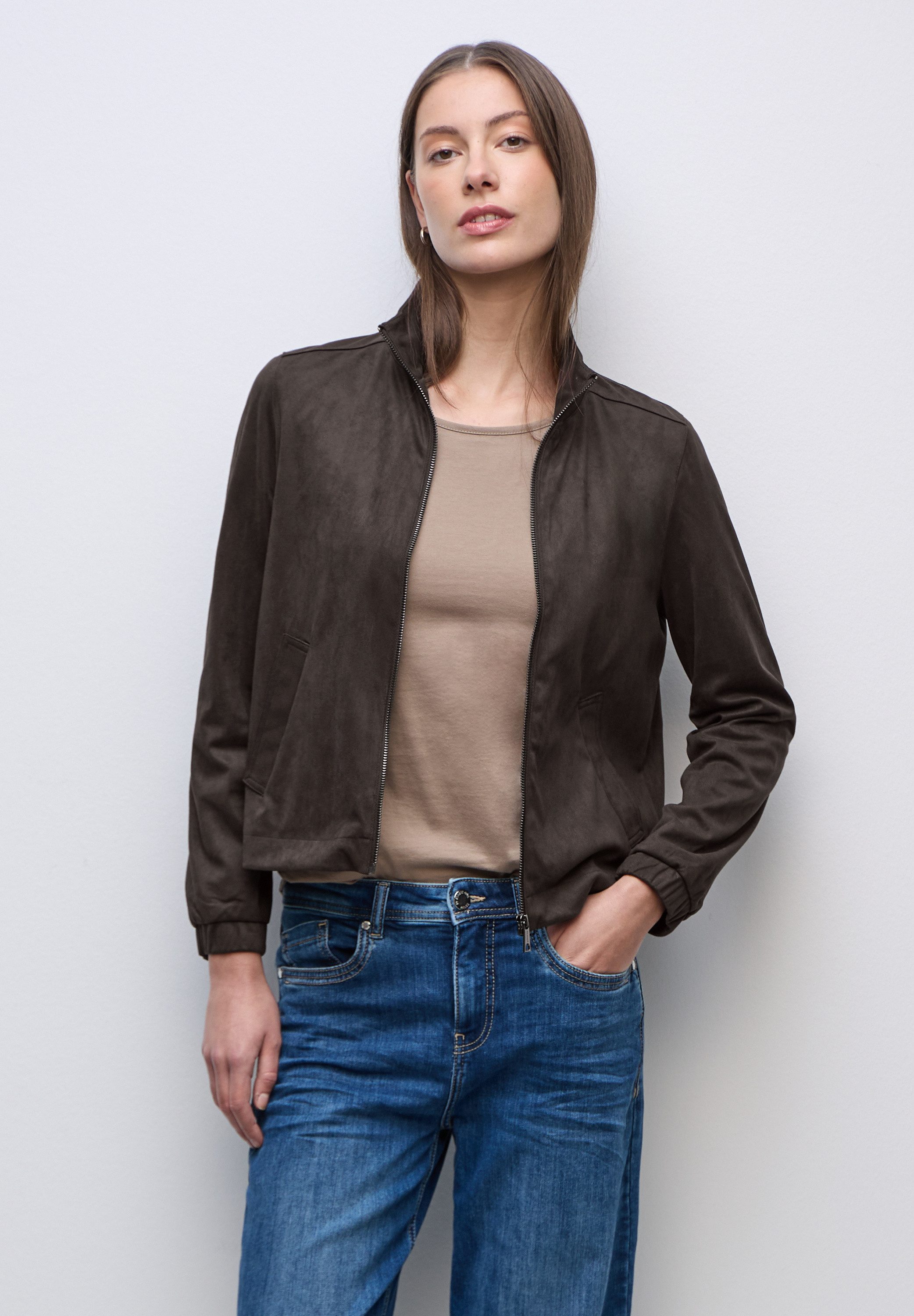 STREET ONE Kurzjacke mit Stehkragen günstig online kaufen