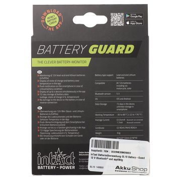 AccuCell inTact Batterieüberwachung GL10 Battery-Guard 12 V Bluetooth® und app Batterie, (12,0 V)