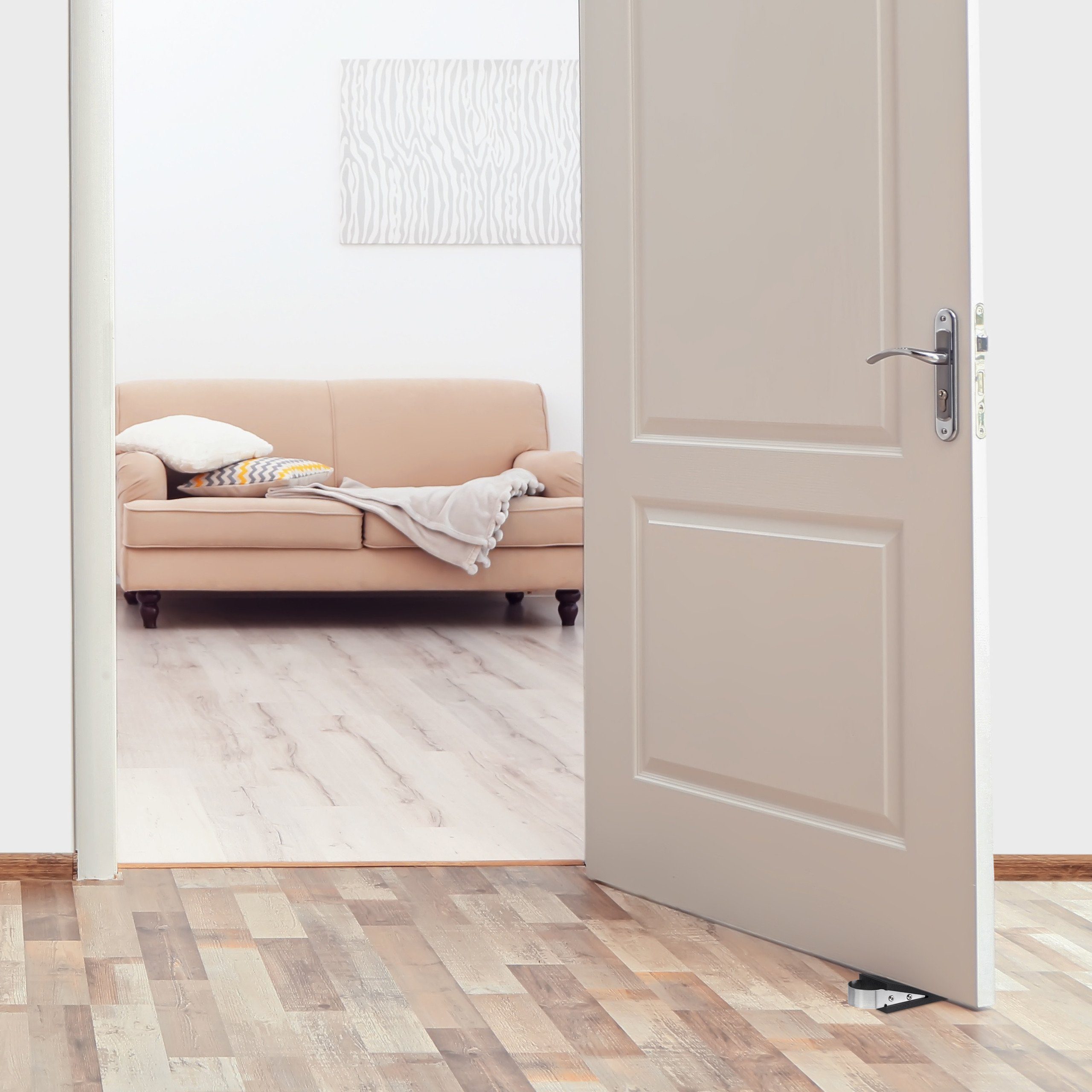 relaxdays Türstopper 8x Türkeil Gummi