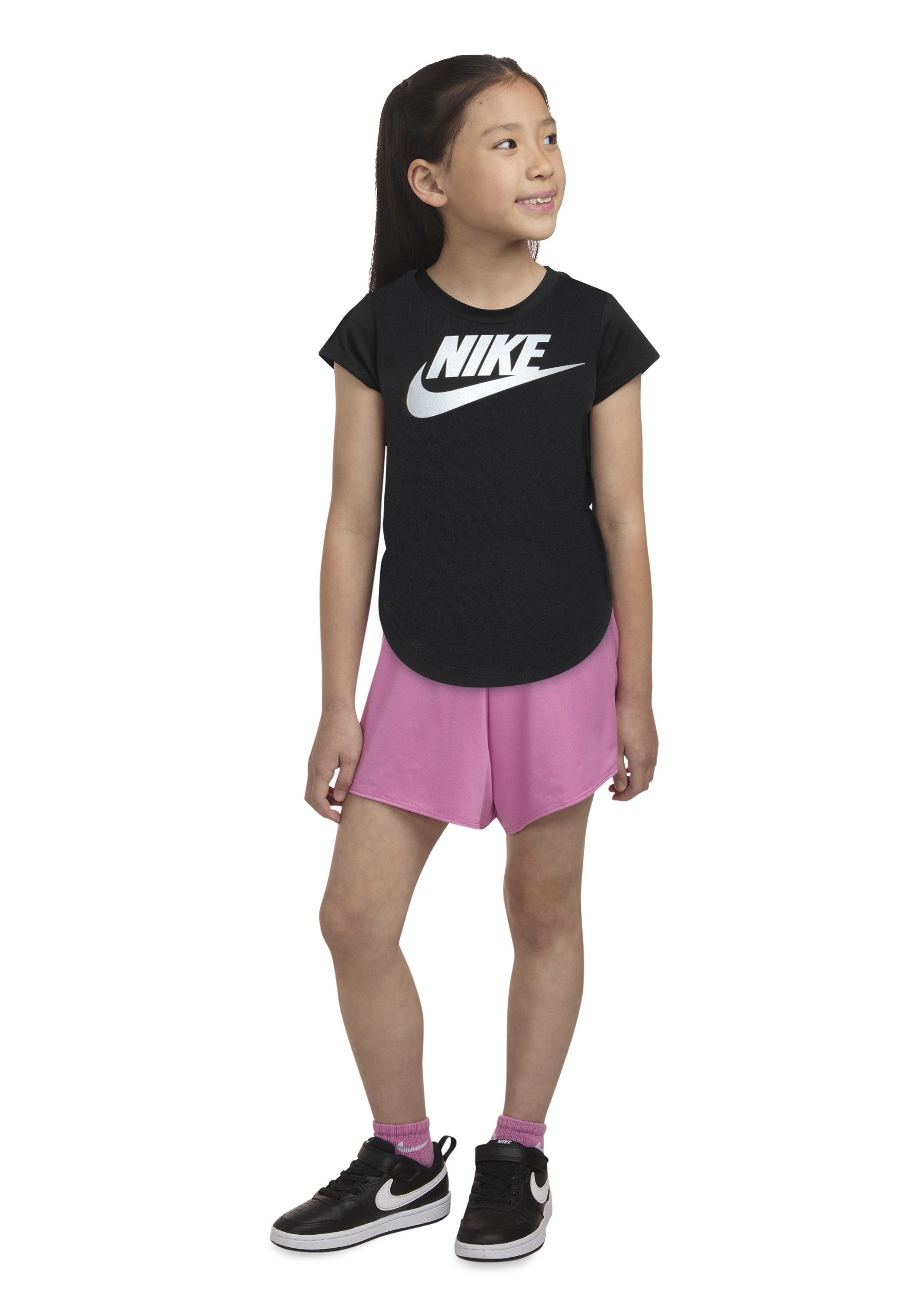 Nike Sportswear T-Shirt NIKE FUTURA SHORT SLEEVE TEE - für Kinder für Jugendliche, mit Rundhalsausschnitt