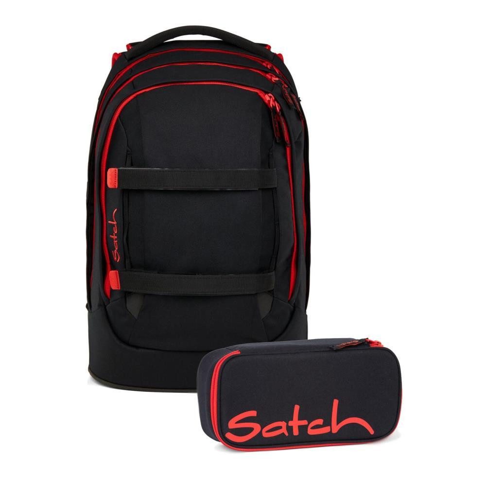 Satch Schulrucksack Pack (2tlg., inkl. Schlamperbox)