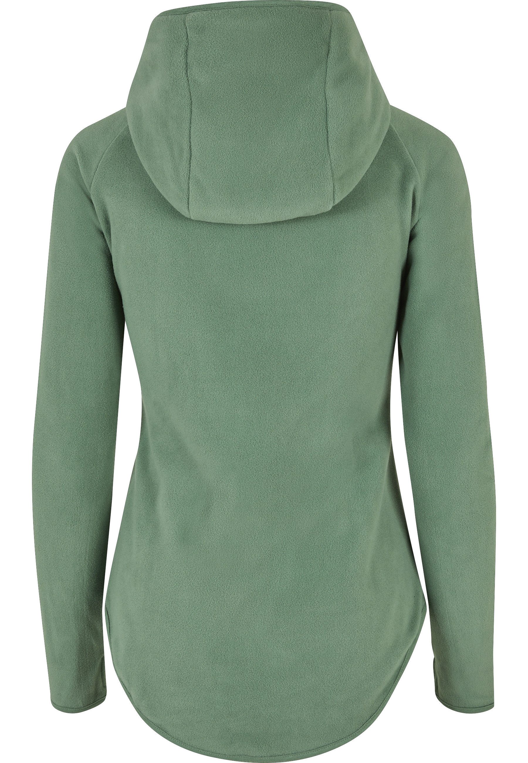 URBAN CLASSICS Sweatjacke Urban Classics Damen Ladies Polar Fleece Zip Hoody (1-tlg)