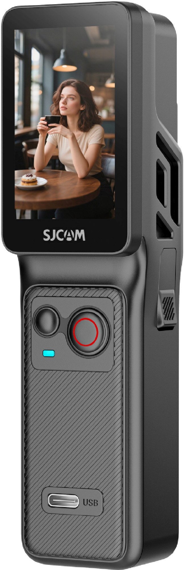 SJCAM Motorradhelm C400 3-in-1 Handheld Action Kamera, Wasserdicht