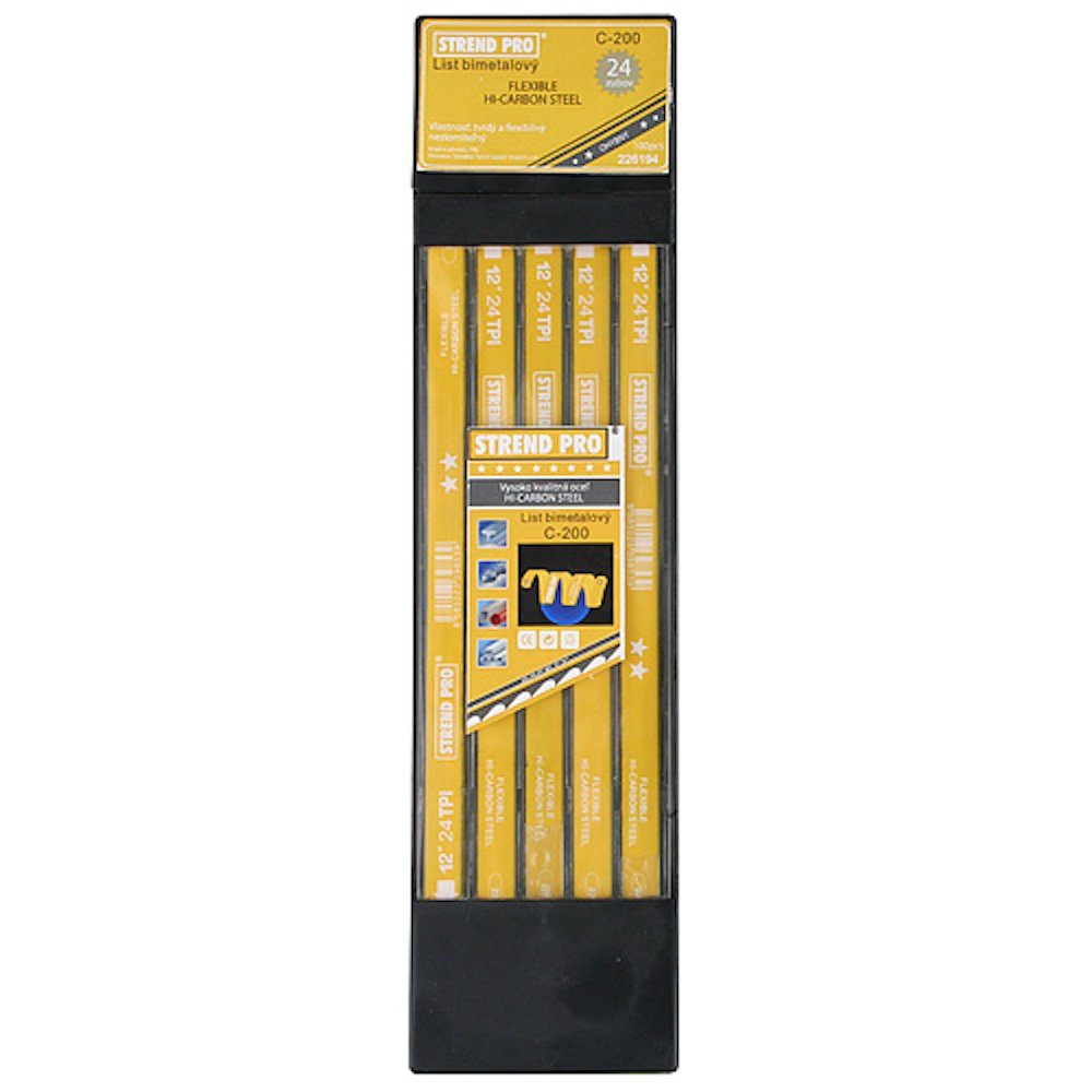 PROREGAL® Handsäge Säge Blade 12 "x1/2" x24t, hochwertiger Stahl und Kohlenstoff, einseit