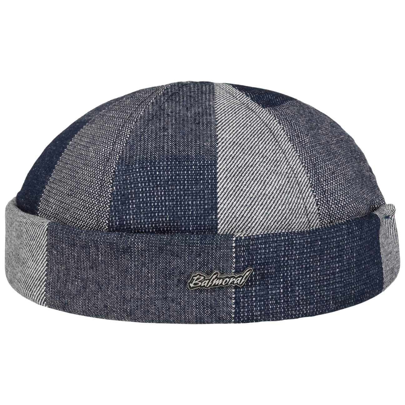 Balmoral Schiebermütze (1-St) Skullcap mit Umschlag, Made in the EU