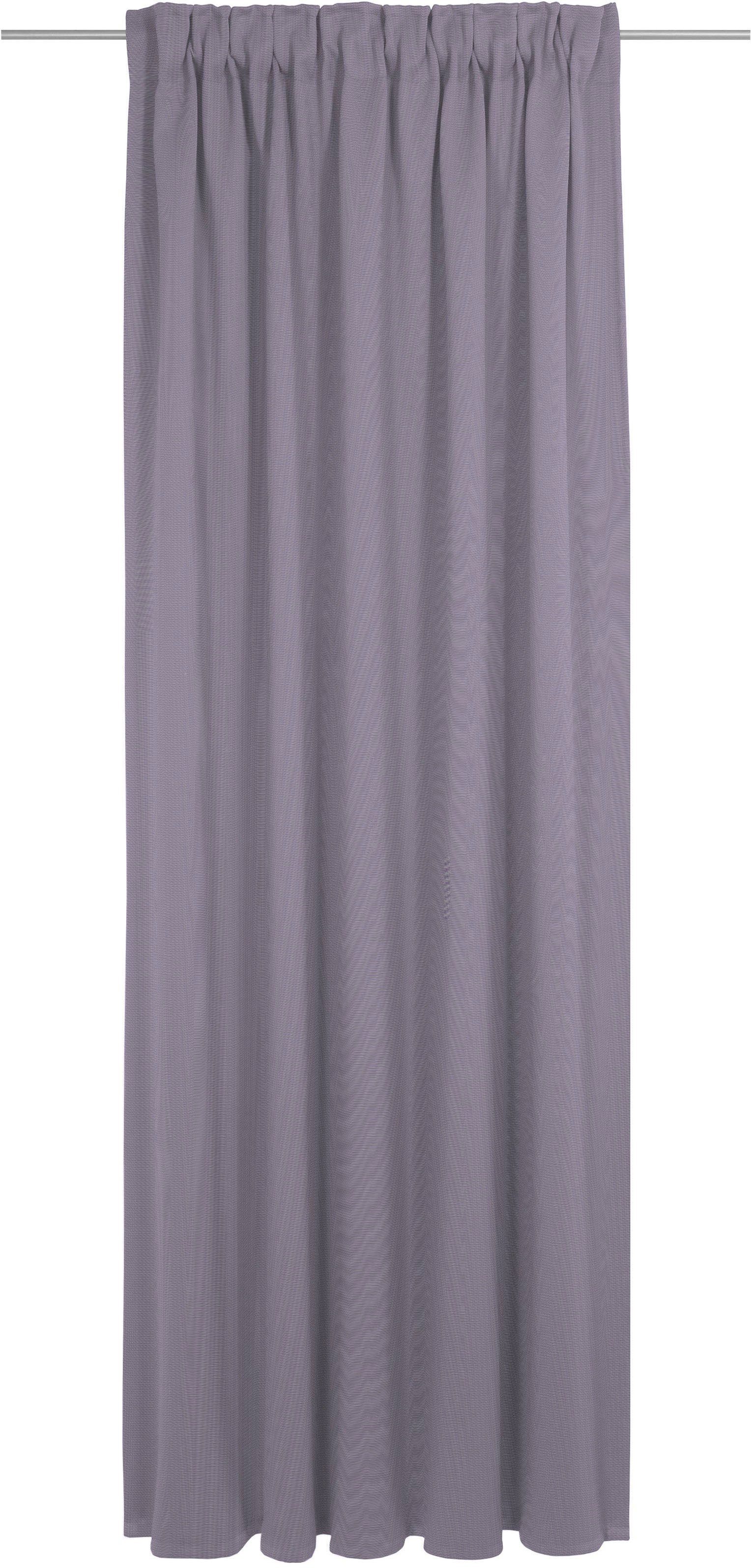 Vorhang Uni Collection light, Wirth, Multifunktionsband (1 St), blickdicht, nach Maß lila