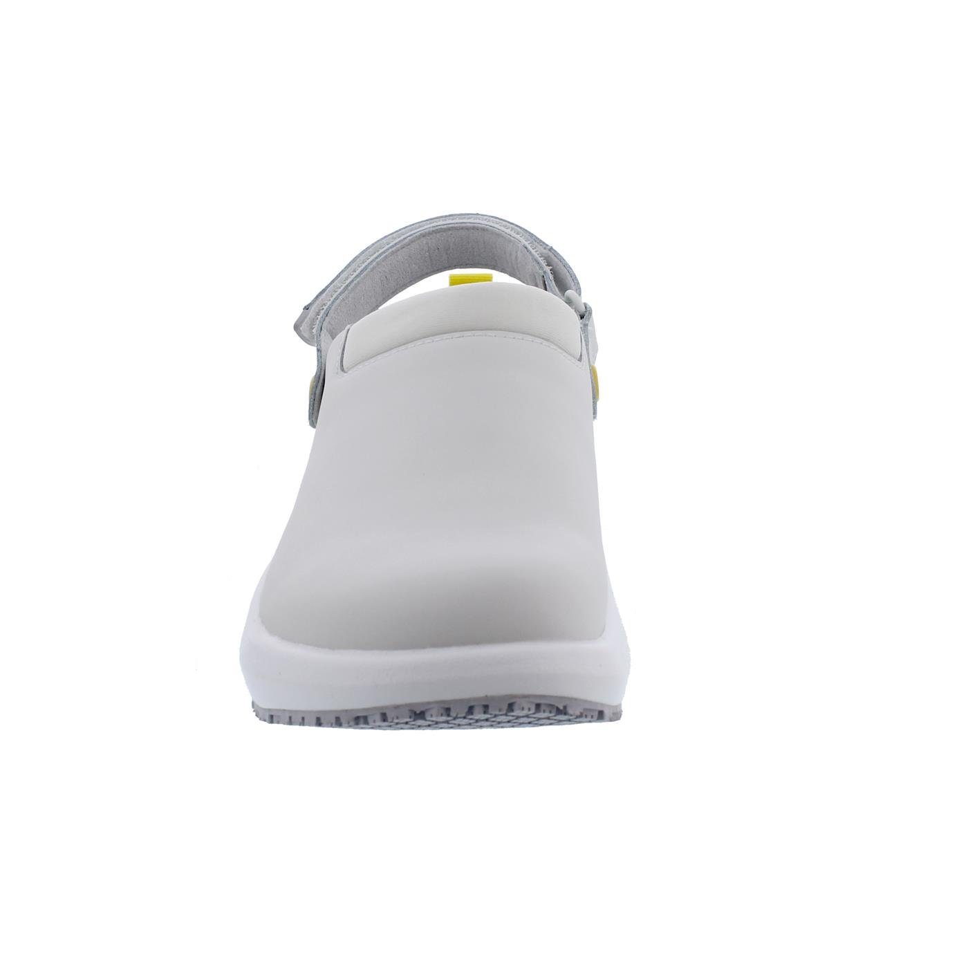 Joya Joya Ace ESD W White, Damenclog, Glattleder / Textil, Senso-Sohle JY02 Clog