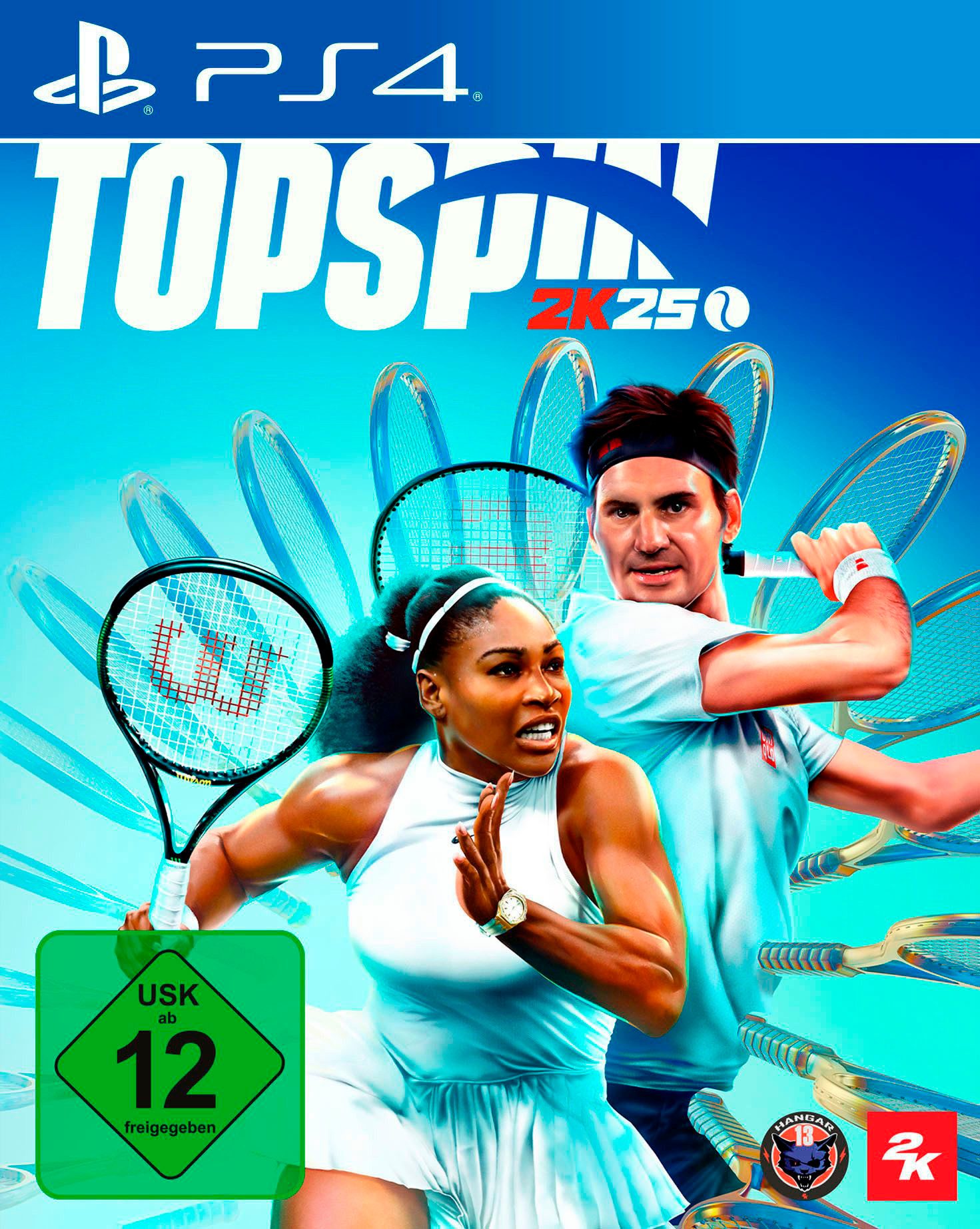 2K PS4 Top Spin 2K25 + PS4 Pro Pad X LED Controller